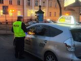 Skontrolowali 39 pojazdów TAXI