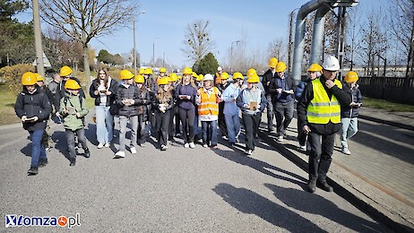 Od teorii do praktyki. Drugi etap Olimpiady w łomżyńskiej ciepłowni