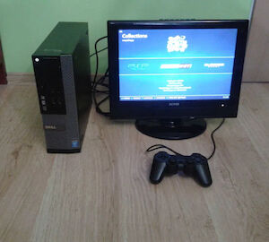 Konsola Retro PC z ok.10 tys.gier + pad + kable + Monitor