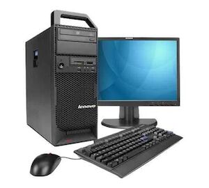 Komputer Gamingowy 12 x 2 Ghz z Monitorem LCD i dodatkami