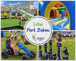 Sezon startuje! Letni Park Zabaw przy Parku Wodnym w Łomży ponownie otwarty