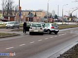 Zderzenie dwóch VW na Piłsudskiego  (FOTO)