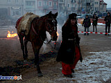 Koń w ogniu na Starym Rynku (Foto | VIDEO)