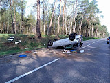 Wypadek na trasie do Zambrowa  (Foto)